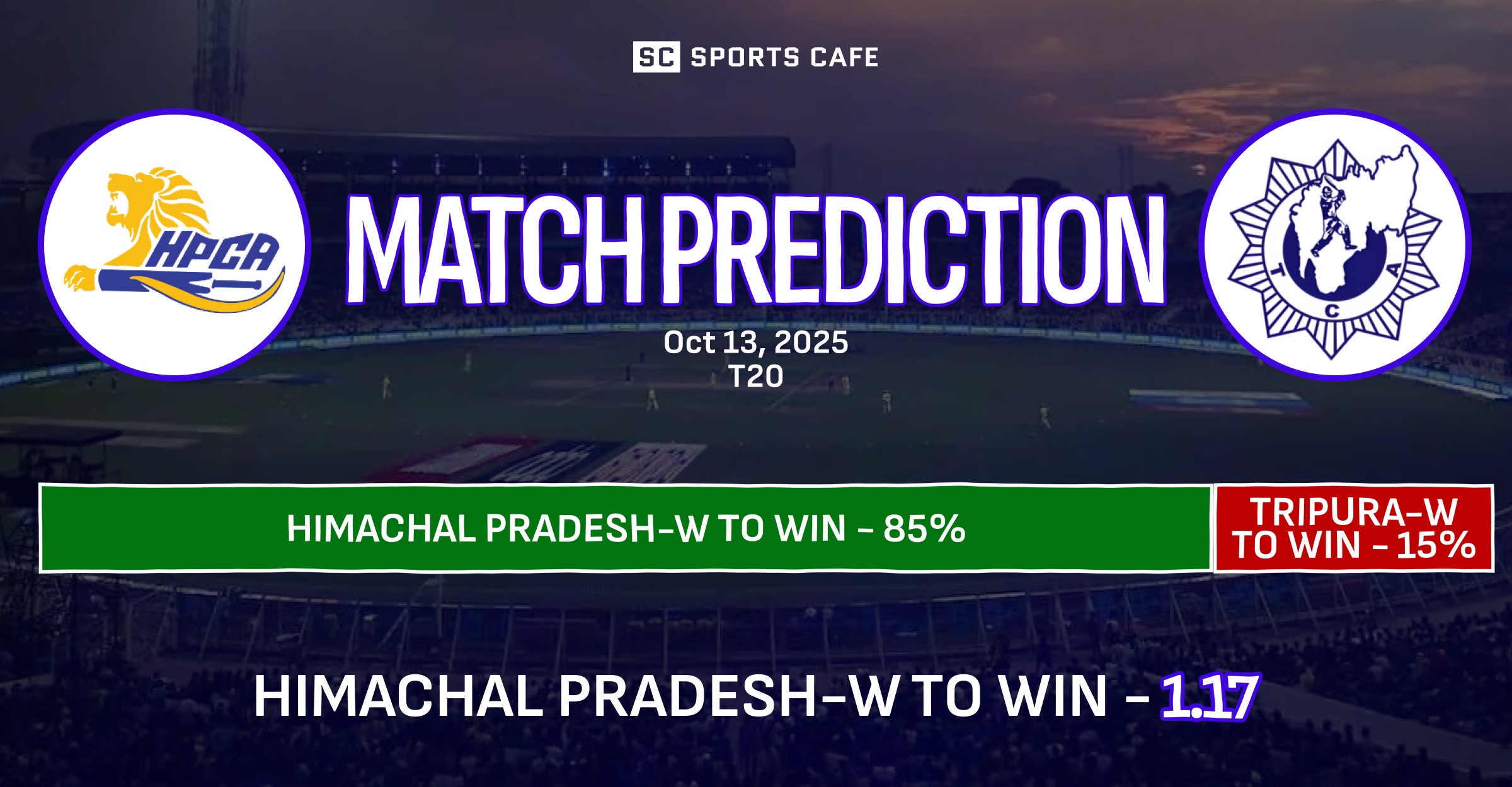 Himachal Pradesh-W vs Tripura-W